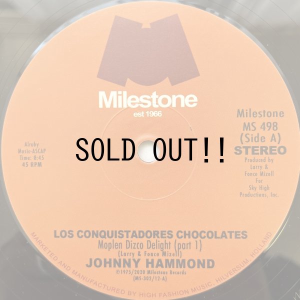 画像3: JOHNNY HAMMOND / LOS CONQUISTADORES CHOCOLATÉS (MOPLEN REMIXES)