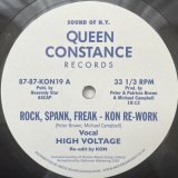 画像:  HIGH VOLTAGE / ROCK, SPANK, FREAK (KON RE-WORK) - CHAIN REACTION / DANCE FREAK (MOPLEN RE-FREAK) 