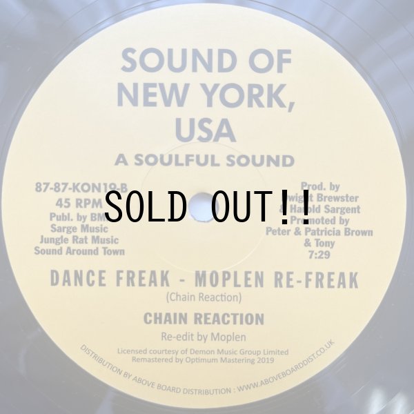 画像2:  HIGH VOLTAGE / ROCK, SPANK, FREAK (KON RE-WORK) - CHAIN REACTION / DANCE FREAK (MOPLEN RE-FREAK) 