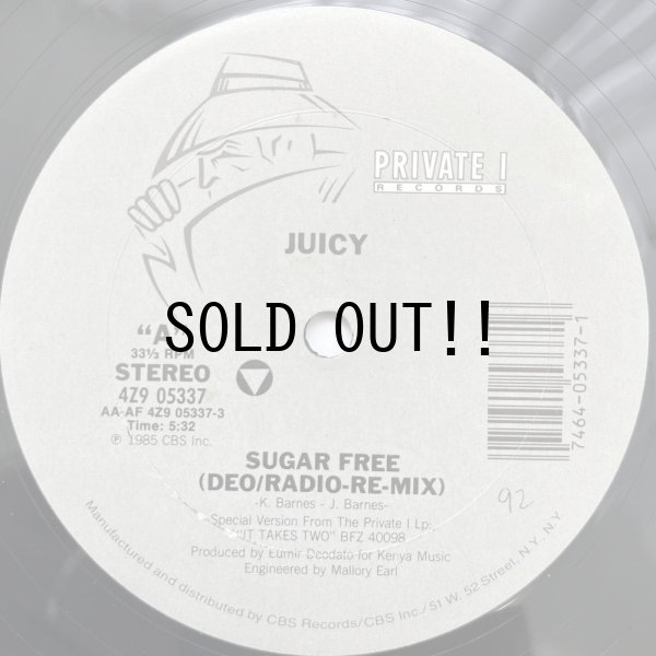 画像1: JUICY / SUGAR FREE (REMIX)
