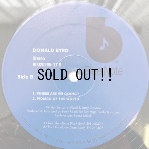画像4: DONALD BYRD - MARVIN GAYE / WHERE ARE WE GOING? 