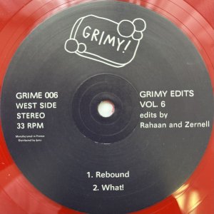 画像: VARIOUS / GRIMY EDITS VOL. 6