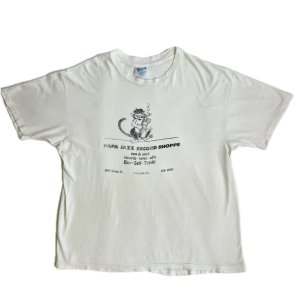 画像: VINTAGE T-shirt "PAPA JAZZ RECORDS SHOPPE"