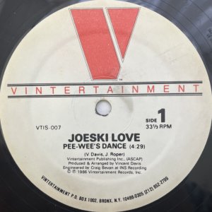 画像: JOESKI LOVE / PEE-WEE'S DANCE