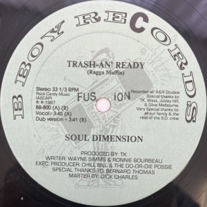 画像: SOUL DIMENSION / TRASH-AN' READY