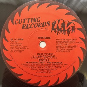 画像: SEVILLE feat. JAZZY J AND SHAMEEK / MAKE IT FUNKY