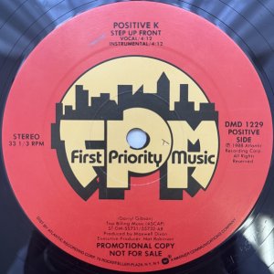 画像: POSITIVE K / STEP UP FRONT