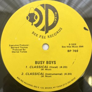 画像: BUSY BOYS / CLASSICAL
