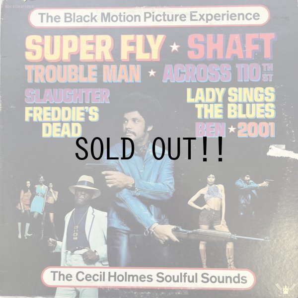 画像1: THE CECIL HOLMES SOULFUL SOUNDS / THE BLACK MOTION PICTURE EXPERIENCE