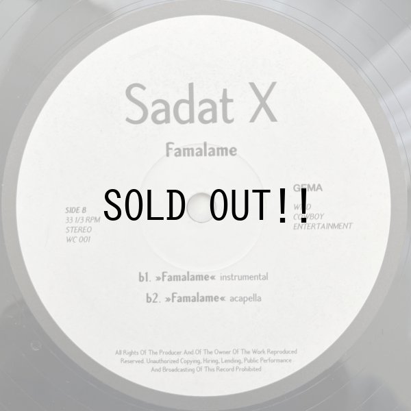 画像2: SADAT X / FAMALAME