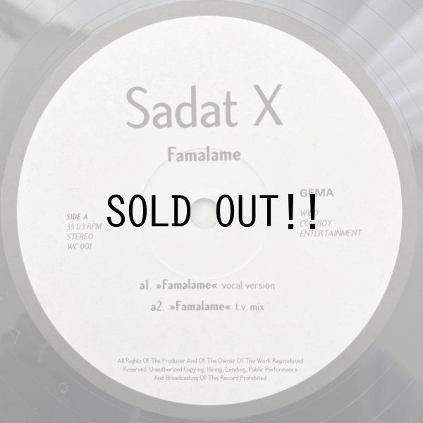 画像1: SADAT X / FAMALAME