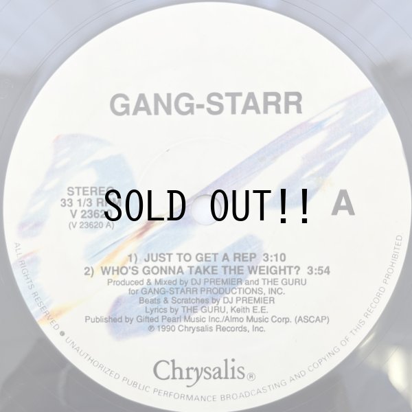 画像3: GANG STARR / JUST TO GET A REP