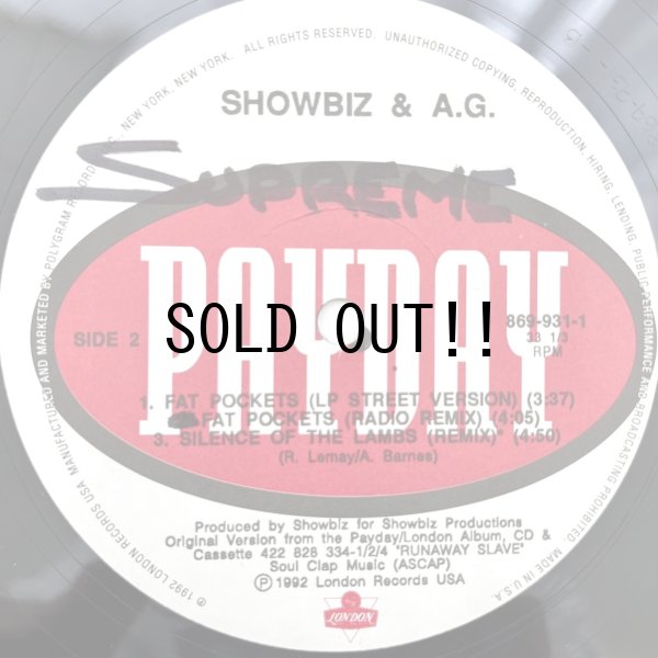 画像4: SHOWBIZ & A.G. / FAT POCKETS