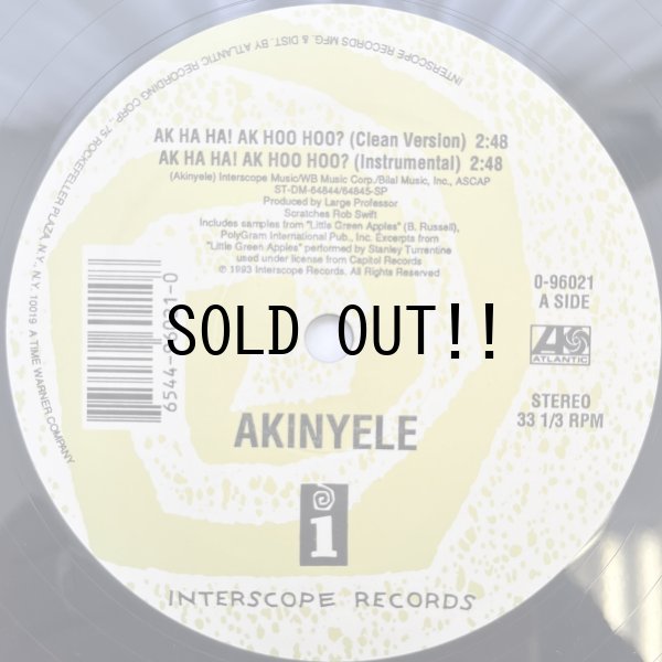 画像2: AKINYELE / AK HA HA! AK HOO HOO? 