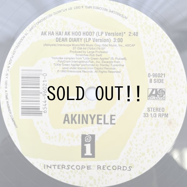 画像3: AKINYELE / AK HA HA! AK HOO HOO? 