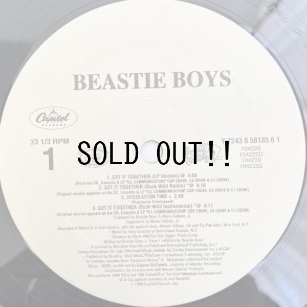 画像3: BEASTIE BOYS / GET IT TOGETHER