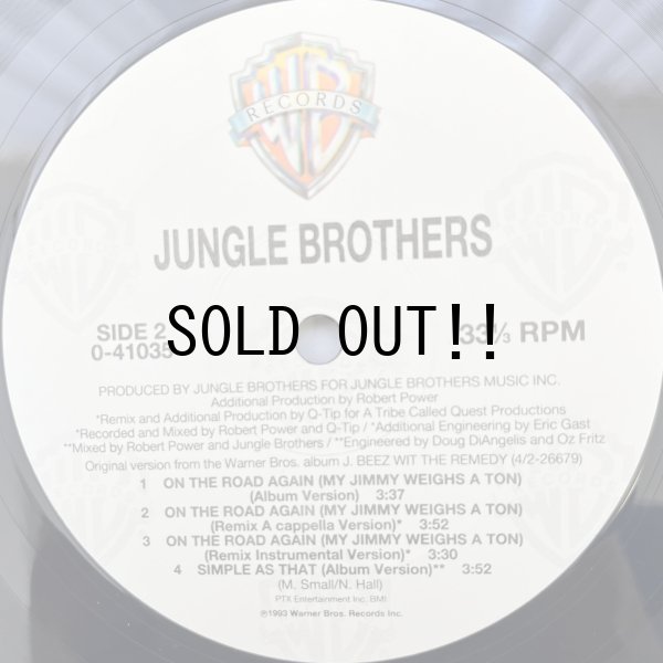 画像4: JUNGLE BROTHERS / ON THE ROAD AGAIN