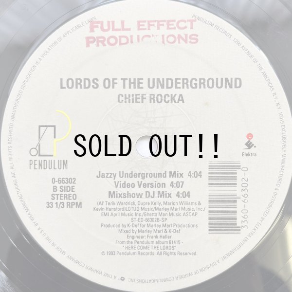 画像4: LORDS OF THE UNDERGROUND / CHIEF ROCKA