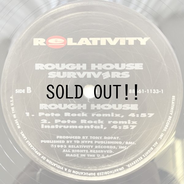 画像3: ROUGH HOUSE SURVIVERS / ROUGH HOUSE -Pete Rock Remix-