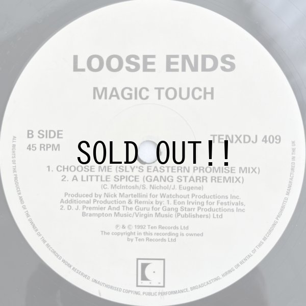 画像3: LOOSE ENDS / A LITTLE SPICE (GANG STARR REMIX)