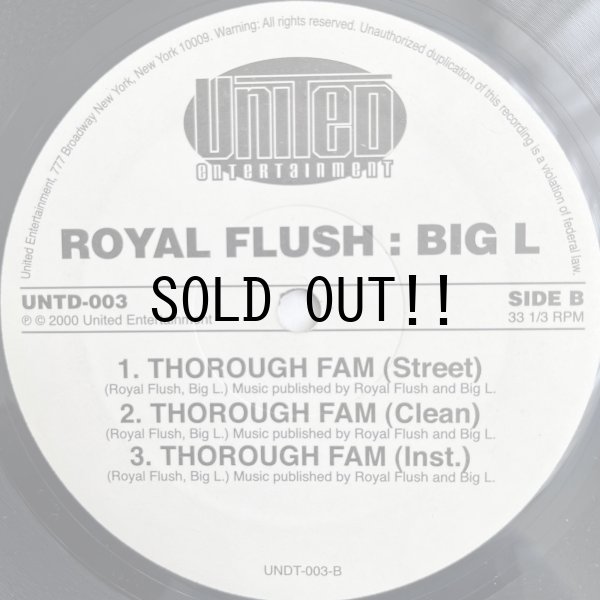 画像2: LORD FINESSE : O.C. / YA BETTER RECOGNIZE - ROYAL FLUSH : BIG L / THOROUGH FAM
