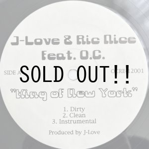 画像: J-LOVE & RIC NICE feat. O.C. / KING OF NEW YORK