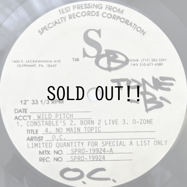 画像1: O.C. / THE  WORD... LIFE - THE COUP / COUP GENOCIDE & JUICE "WILD PITCH SAMPLER EP"
