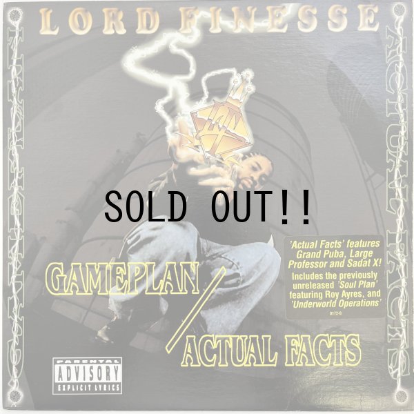 画像1: LORD FINESSE / GAMEPLAN - ACTUAL FACTS