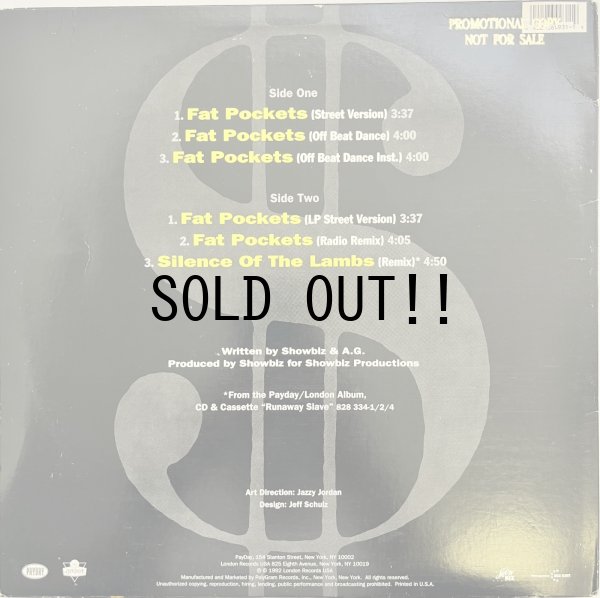 画像2: SHOWBIZ & A.G. / FAT POCKETS