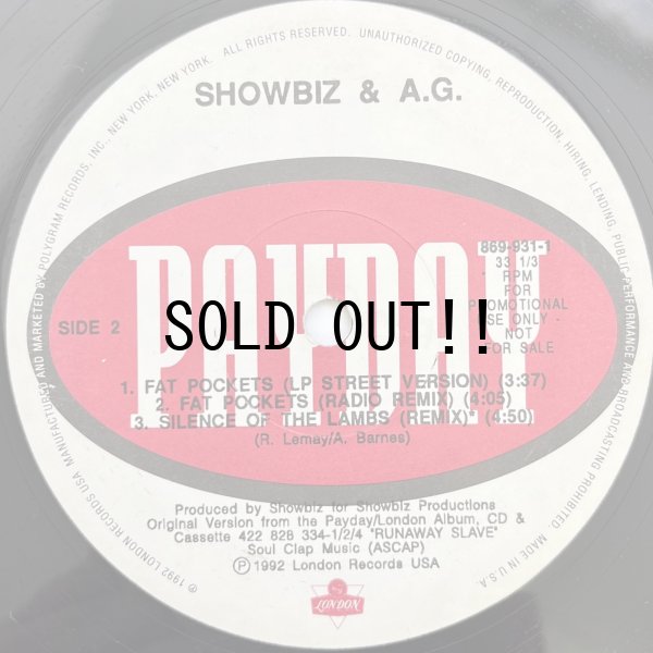 画像4: SHOWBIZ & A.G. / FAT POCKETS