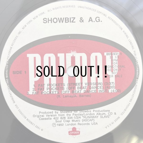 画像3: SHOWBIZ & A.G. / FAT POCKETS