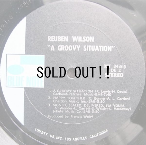 画像3: REUBEN WILSON / A GROOVY SITUATION 