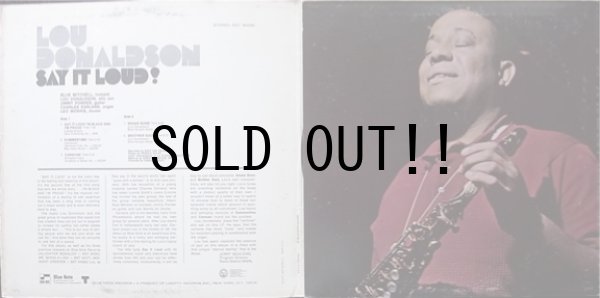 画像2: LOU DONALDSON / SAY IT LOUD!