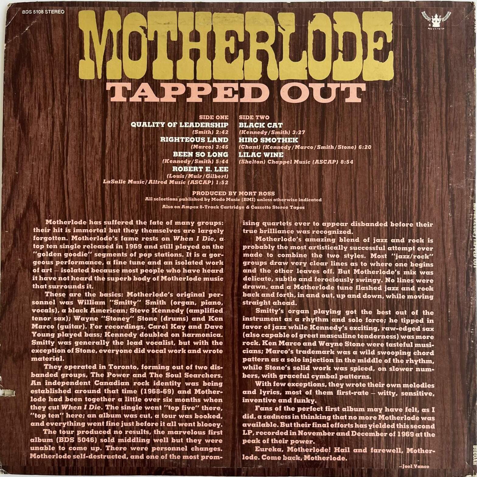 画像2: MOTHERLODE / TAPPED OUT