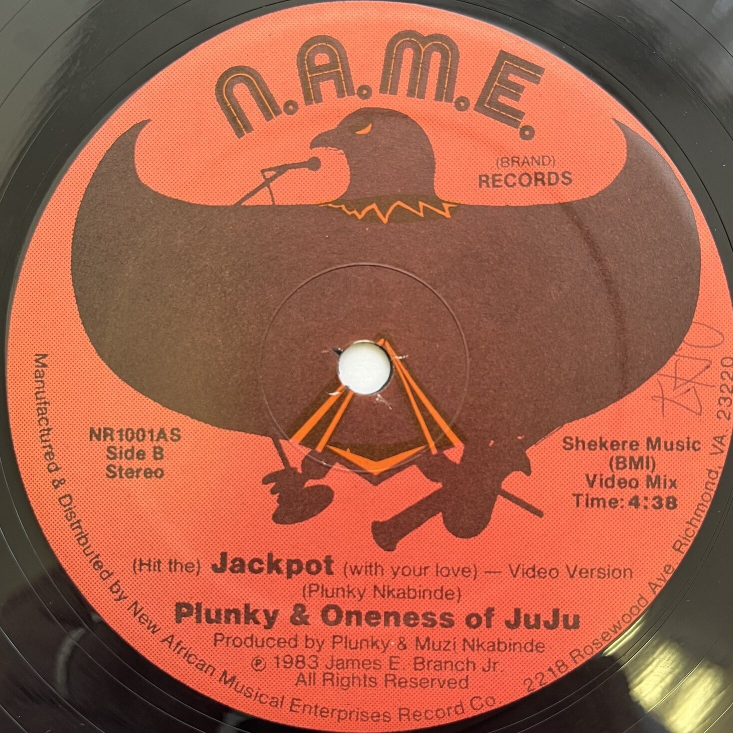 画像1: PLUNKY & ONENESS OF JUJU / (HIT THE) JACKPOT (WITH YOUR LOVE)