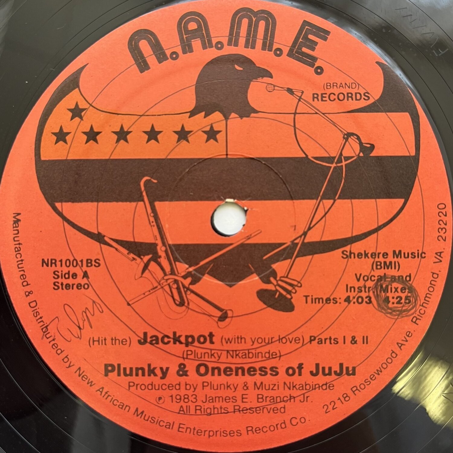 画像2: PLUNKY & ONENESS OF JUJU / (HIT THE) JACKPOT (WITH YOUR LOVE)