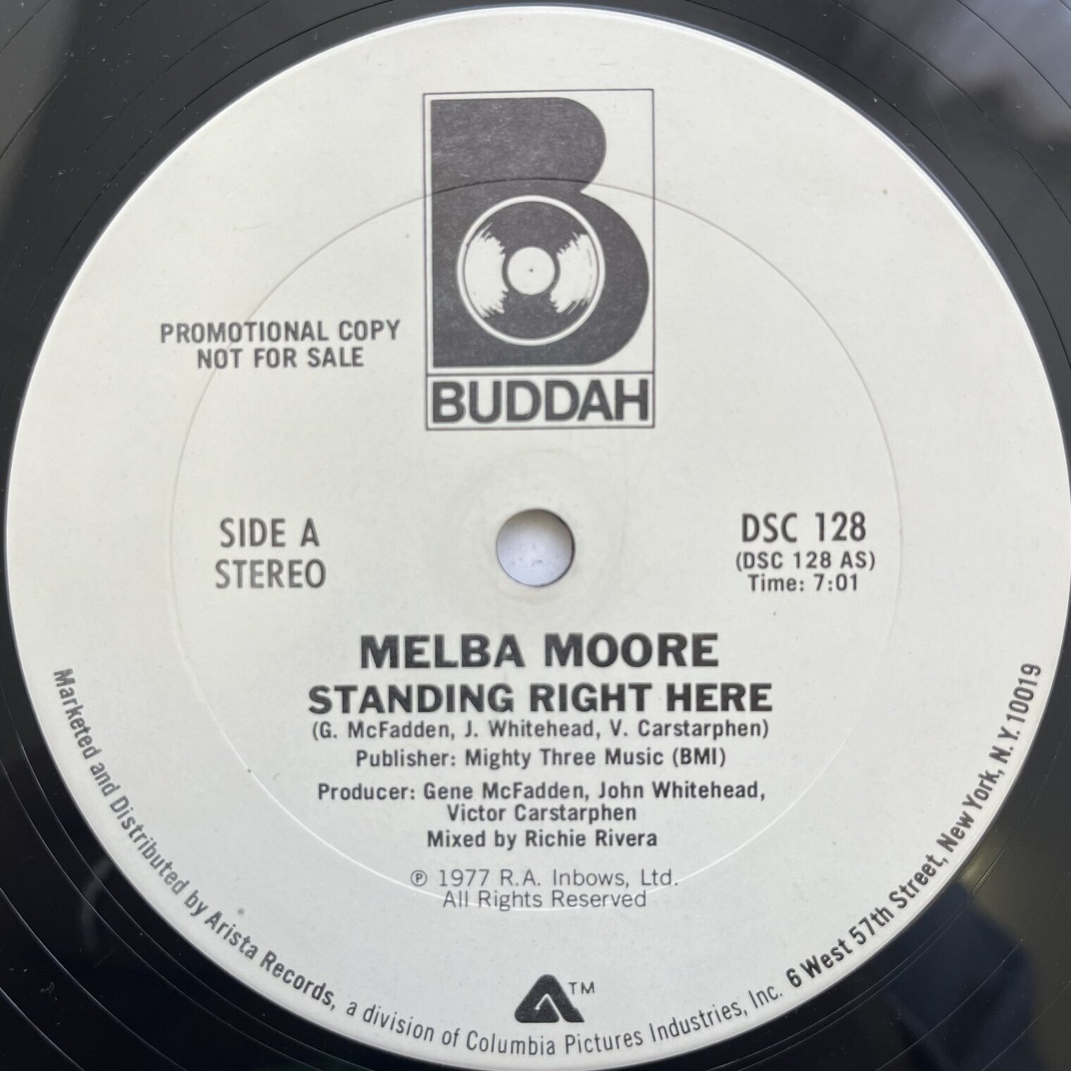 画像1: MELBA MOORE / STANDING RIGHT HERE