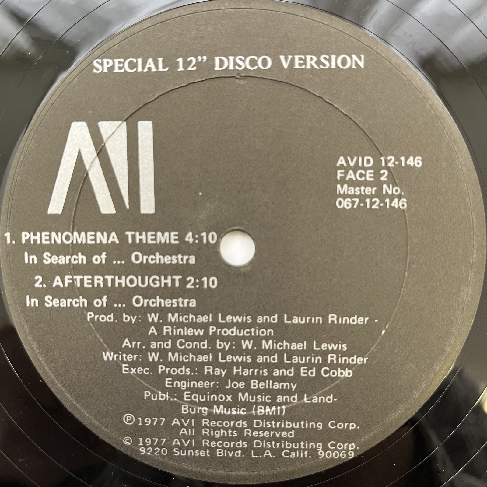 画像4: IN SEARCH OF... ORCHESTRA / PHENOMENA THEME