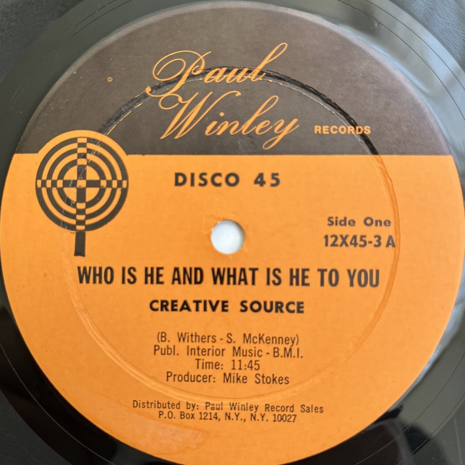 画像1: CREATIVE SOURCE / WHO IS HE AND WHAT IS HE TO YOU - HARLEM UNDERGROUND BAND / FINGER IN IT