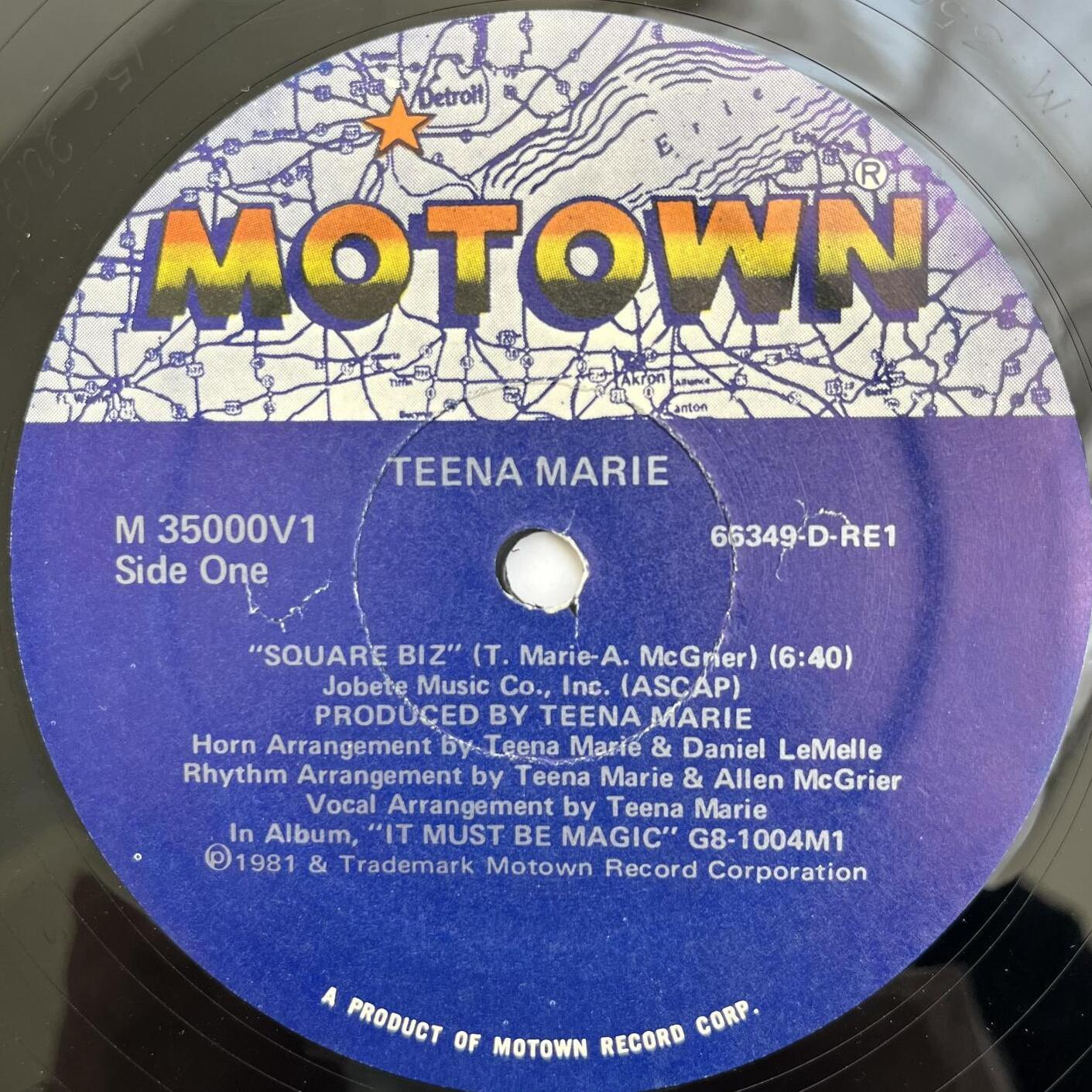 画像1: TEENA MARIE / SQUARE BIZ