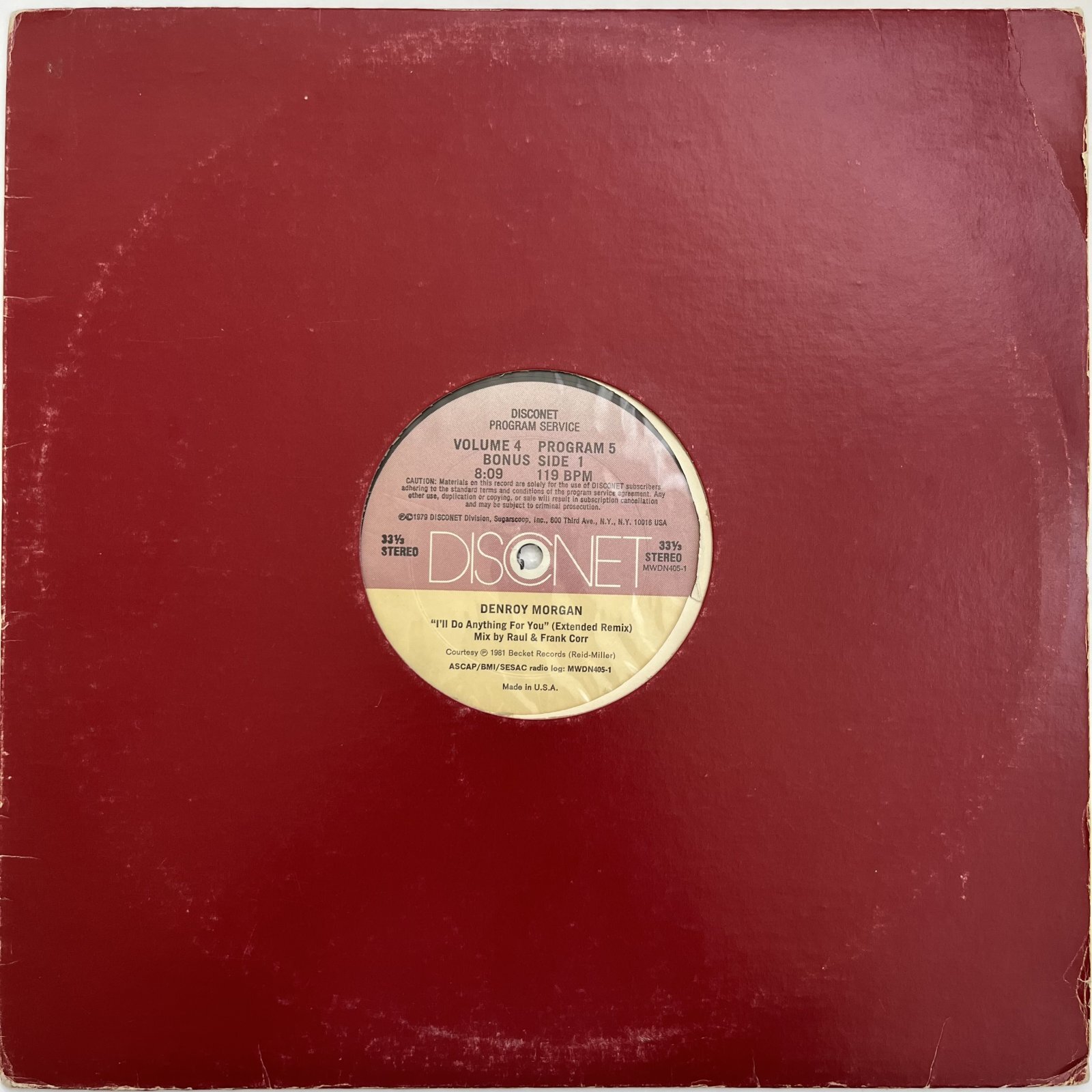 画像3: V.A.(DENROY MORGAN) / I'LL DO ANYTHING FOR YOU (REMIX)