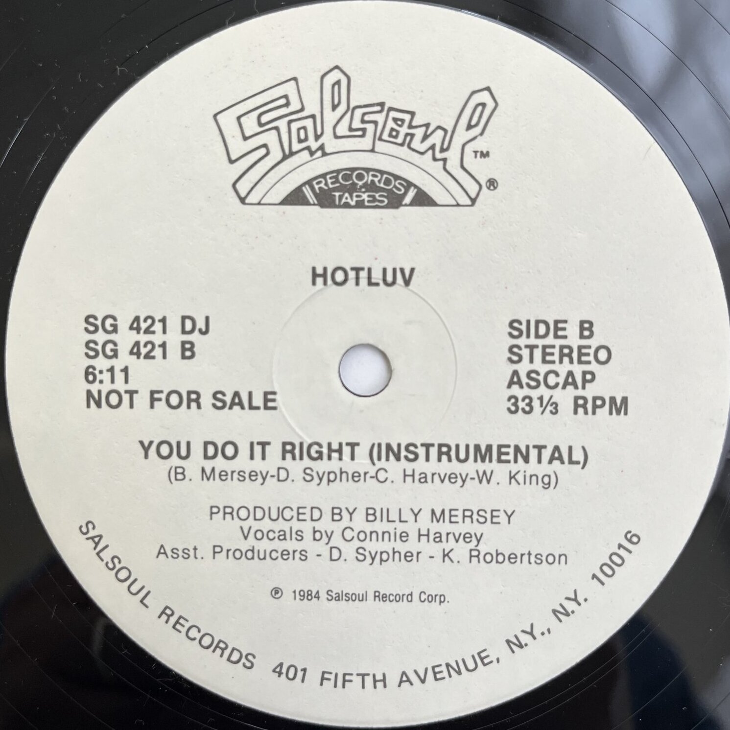 画像2: HOTLUV / YOU DO IT RIGHT