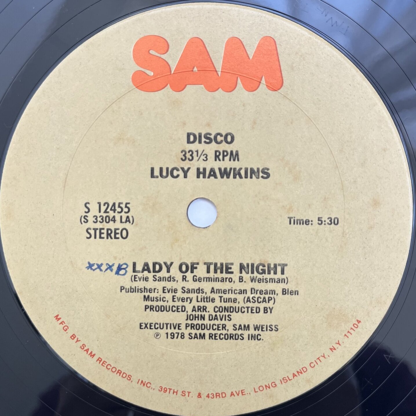 画像2: LUCY HAWKINS / GOTTA GET OUT OF HERE - LADY OF THE NIGHT