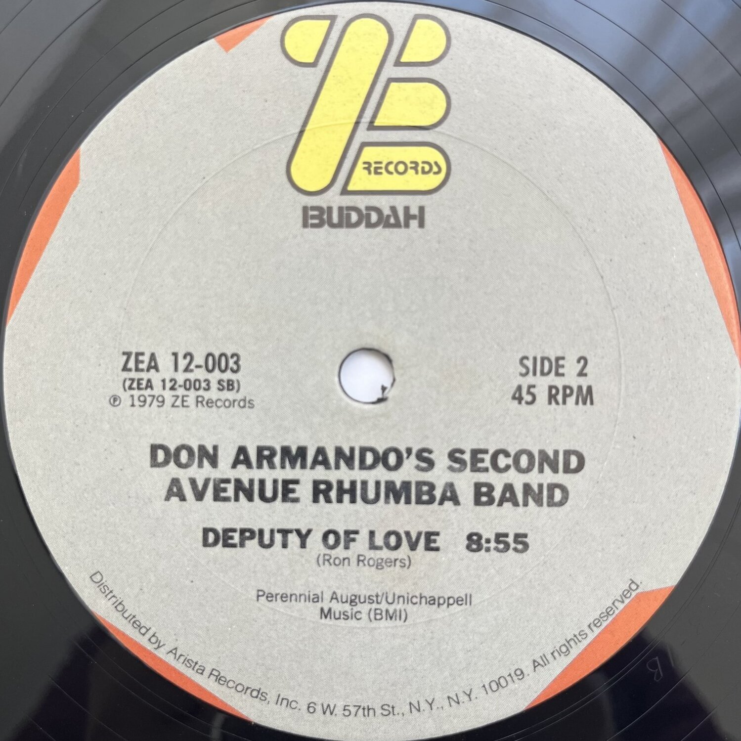 画像1: DON ARMANDO'S SECOND AVENUE RHUMBA BAND / DEPUTY OF LOVE