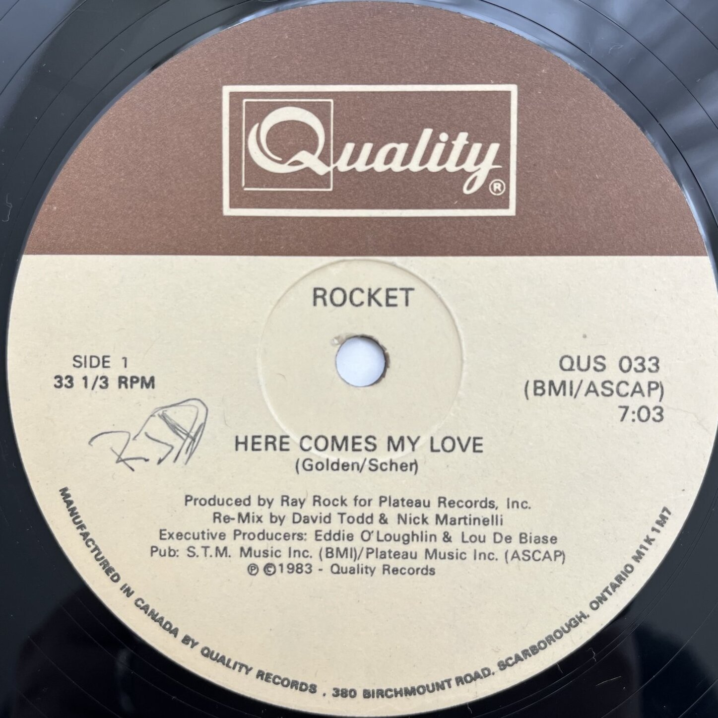 画像1: ROCKET / HERE COMES MY LOVE