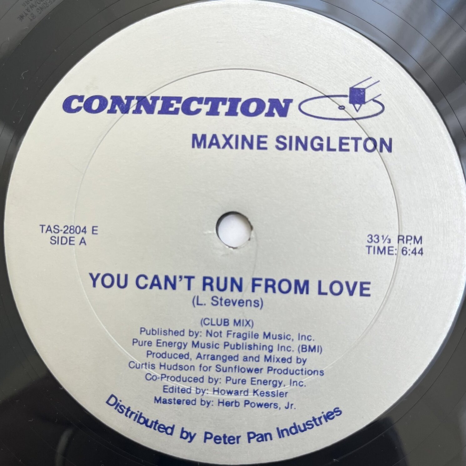 画像1: MAXINE SINGLETON / YOU CAN'T RUN FROM LOVE
