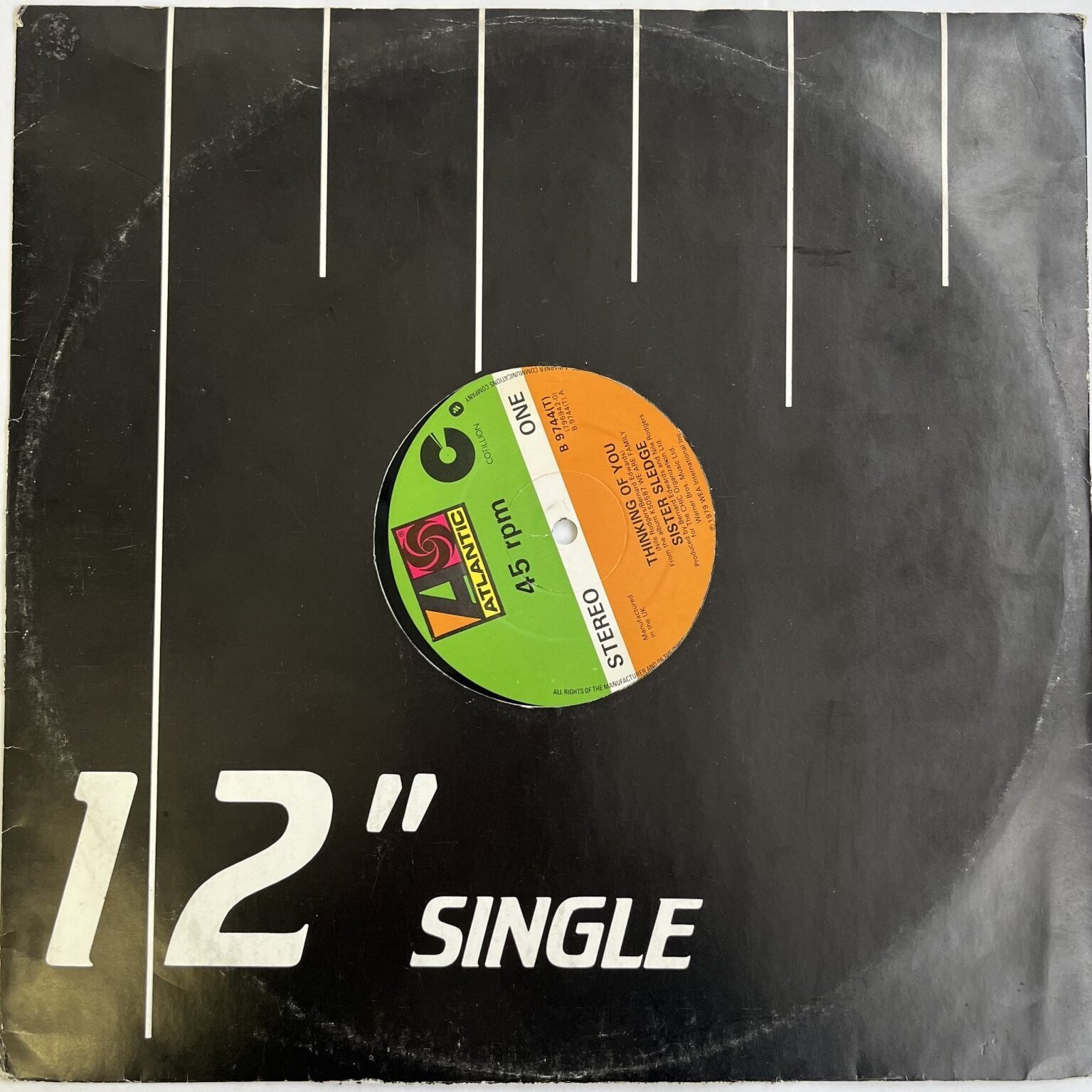 画像3: SISTER SLEDGE / THINKING OF YOU - HE'S THE GREATEST DANCER - WE ARE FAMILY 