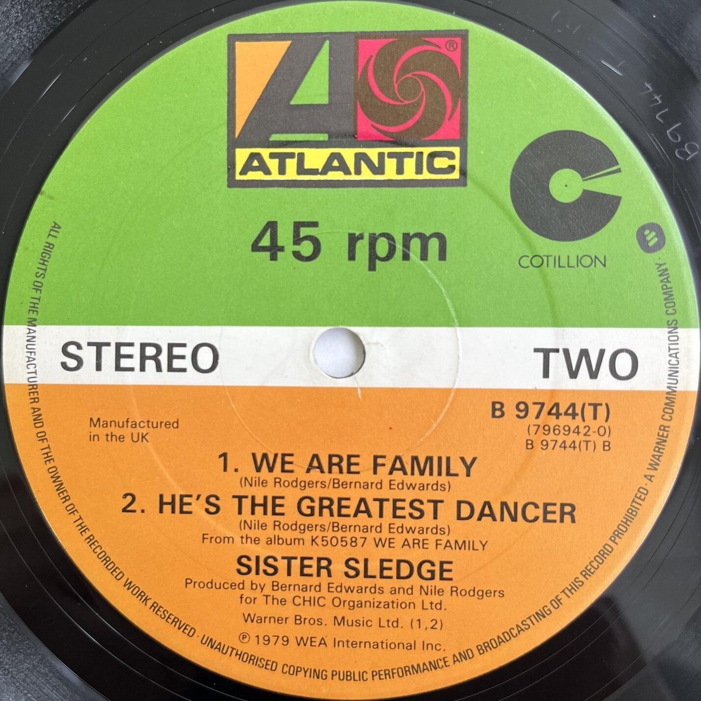 画像2: SISTER SLEDGE / THINKING OF YOU - HE'S THE GREATEST DANCER - WE ARE FAMILY 