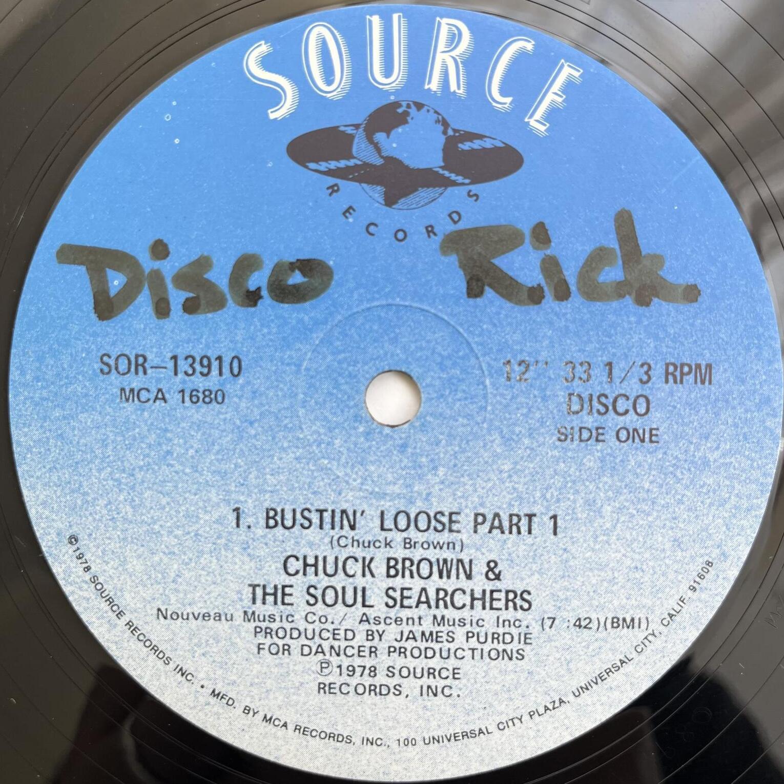 画像1: CHUCK BROWN & THE SOUL SEARCHERS / BUSTIN' LOOSE