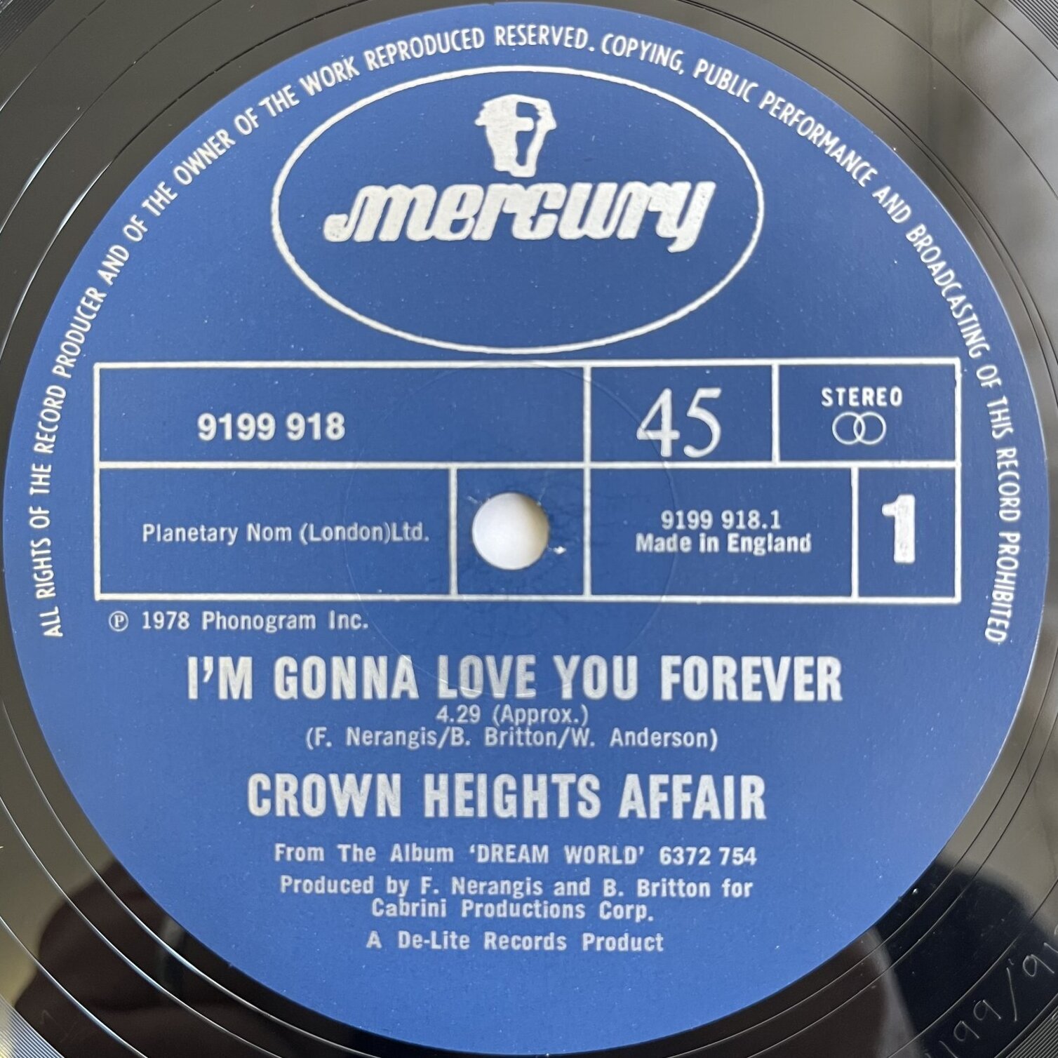 画像2: CROWN HEIGHTS AFFAIR / SAY A PRAYER FOR TWO